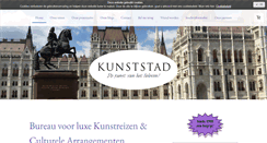 Desktop Screenshot of kunststad.nl